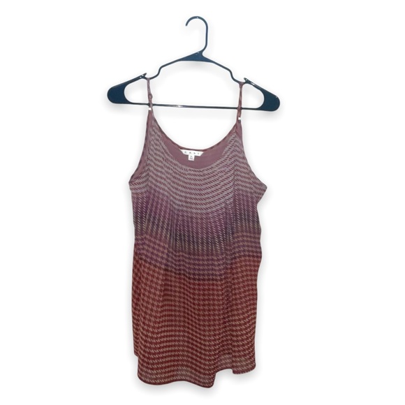 CAbi Pleated Tank Top Hoodstooth #555 Spaghetti Straps XL New Without Tags - Picture 16 of 16